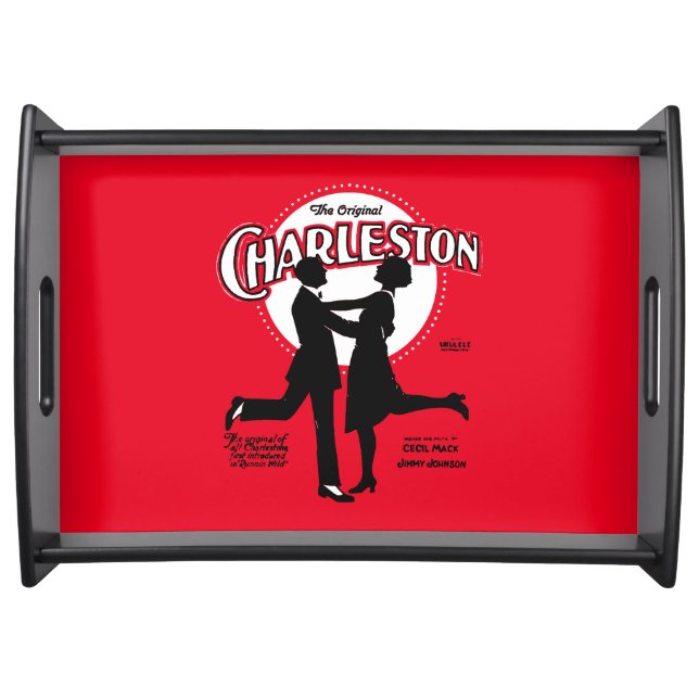 The Original Charleston Dance Sheet Music 1923 Serving Tray (Front)