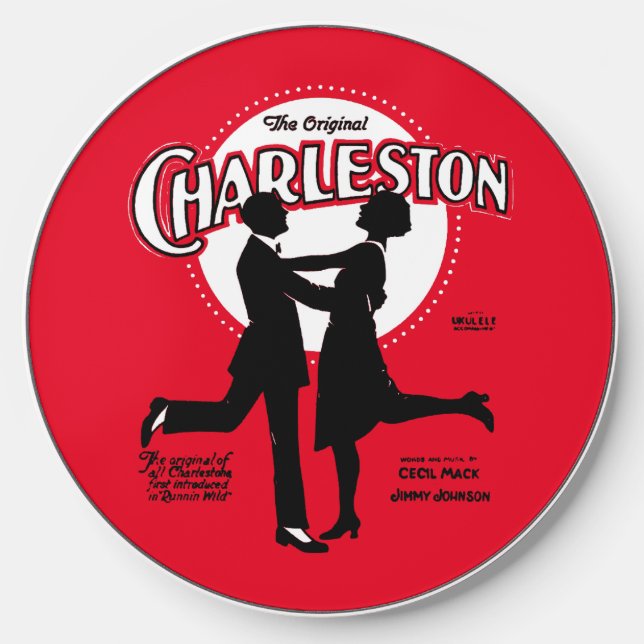 The Original Charleston Dance Sheet Music 1923 Wireless Charger (Front)