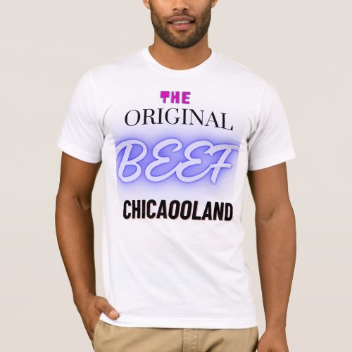 The Original Chicagoland Beef T_Shirt Top TV Show 