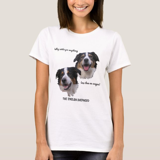 "The original collie" T-Shirt (Front)