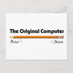 The Original Computer Postcard at Zazzle