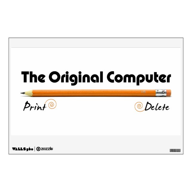 The Original Computer Wall Decal (Front)