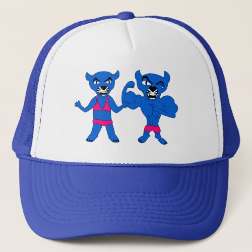 The Original Couple Panther Trucker Hat