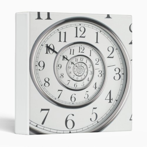 The Original Droste Spiral Clock Binder