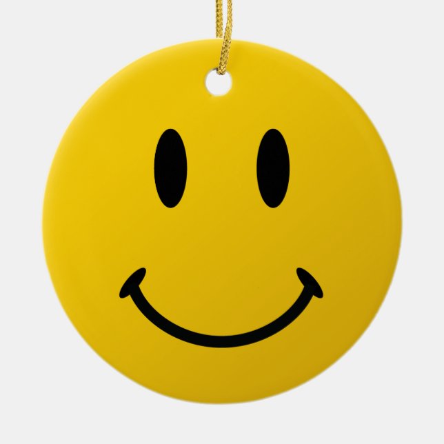 The Original Face Ceramic Ornament (Front)