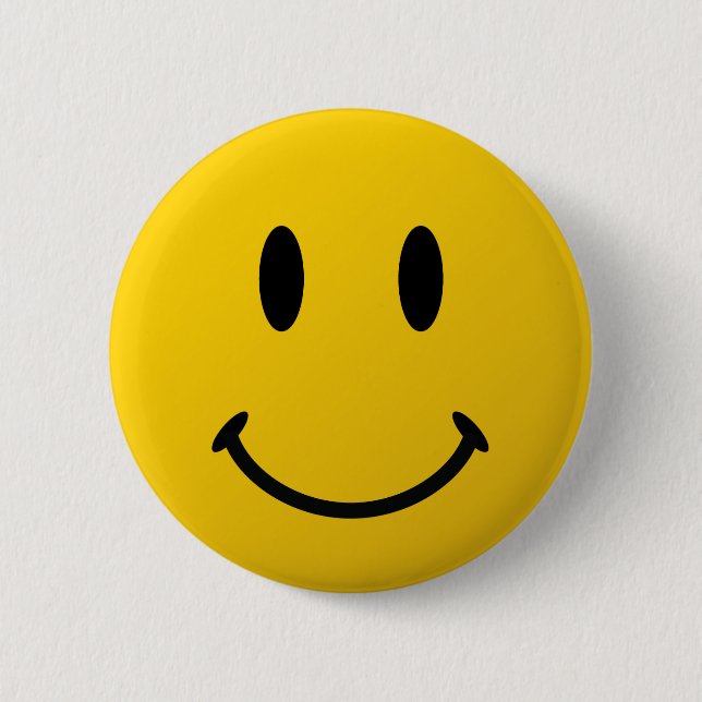 The Original Face Pinback Button (Front)