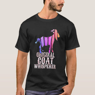 The Original Goat Whisperer  Goat Farmer T-Shirt