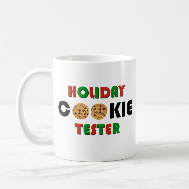 The Original Holiday Cookie Tester Mug (Left)