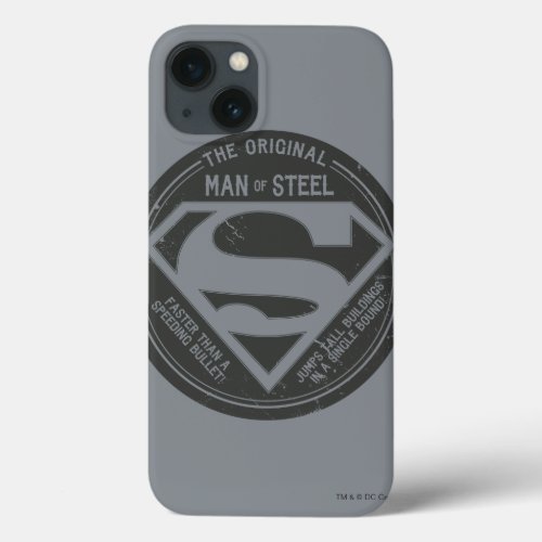The Original Man of Steel iPhone 13 Case