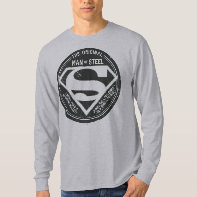 The Original Man of Steel T-Shirt (Front)
