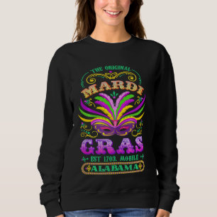 The Original Mardi Gras Mobile Alabama 1703 Sweatshirt