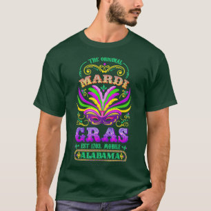 The Original Mardi Gras Mobile Alabama 1703 T-Shirt