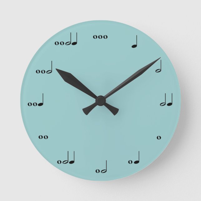 The Original Music Note Clock (Front)