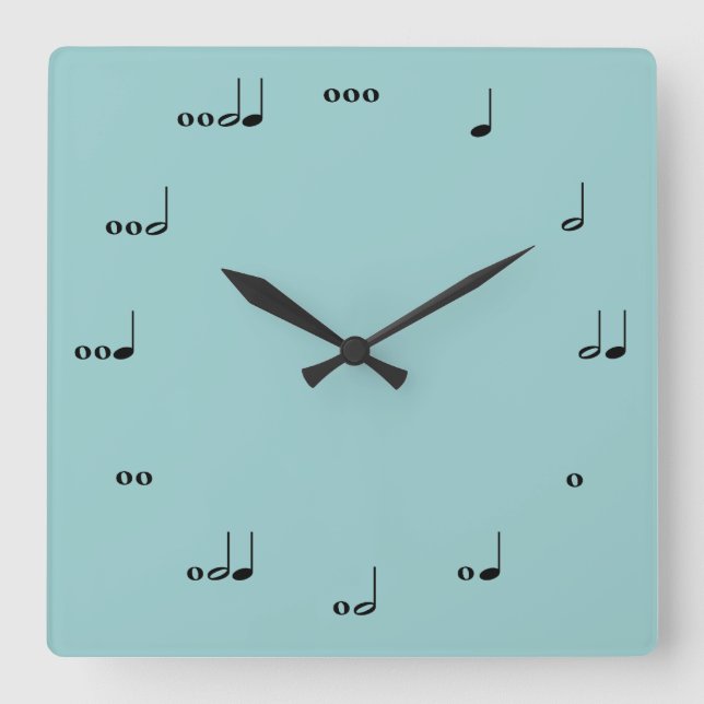The Original Music Note Clock (Front)