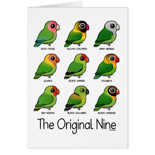 The Original Nine Cards (Front)