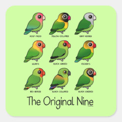 The Original Nine Square Sticker