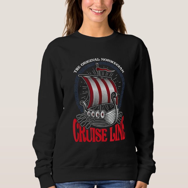 The Original Norwegian Cruise Line Viking Sweatshirt (Front)