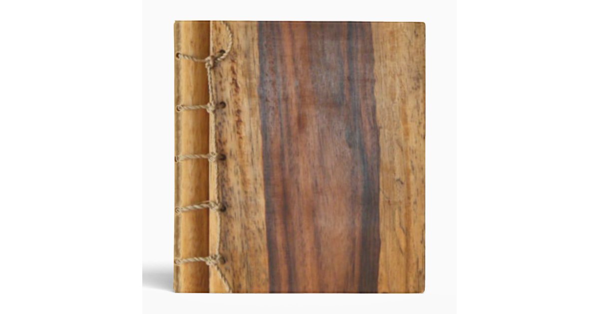 The Original Old Fashioned Wooded Binder Zazzle