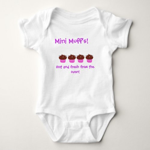 THE ORIGINAL Stud Muffin_ baby undies Baby Bodysuit