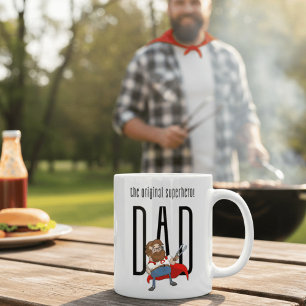 The Original Superhero Dad Funny Father's Day Coffee Mug