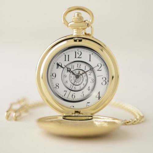 The Original Time Abstract Clock Pocket Watch