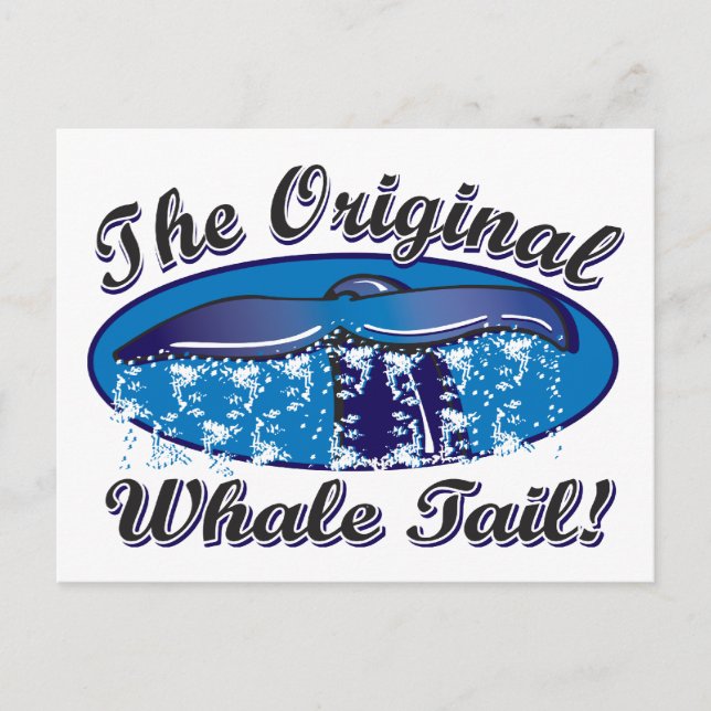 The-Original-Whale-Tail Postcard (Front)
