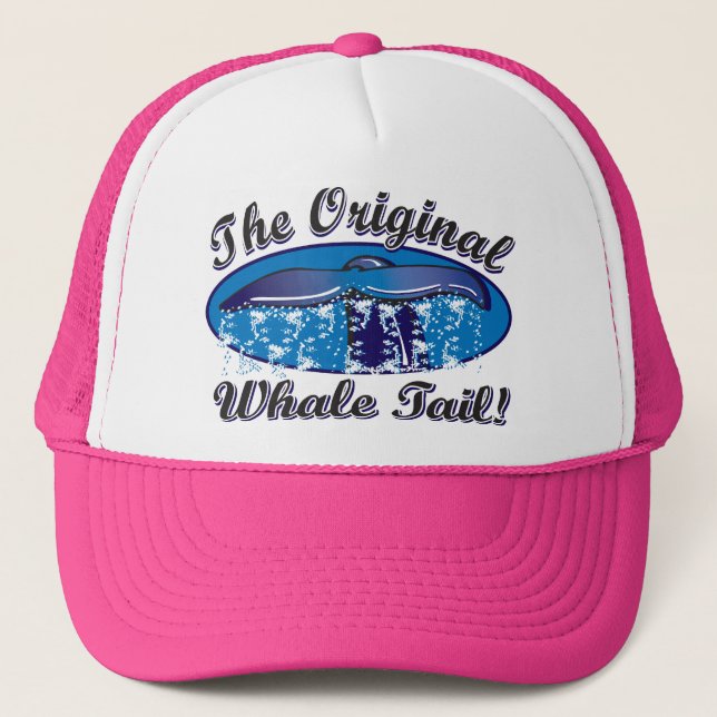The-Original-Whale-Tail Trucker Hat (Front)