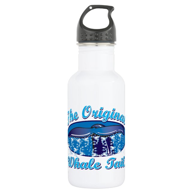 The Original Whale Tail Water Bottle (Front)