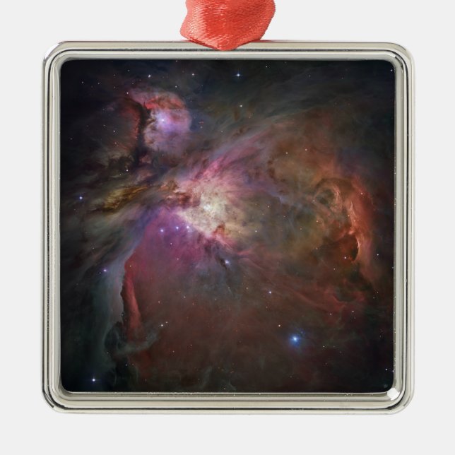 The Orion Nebula 2 Metal Ornament (Front)