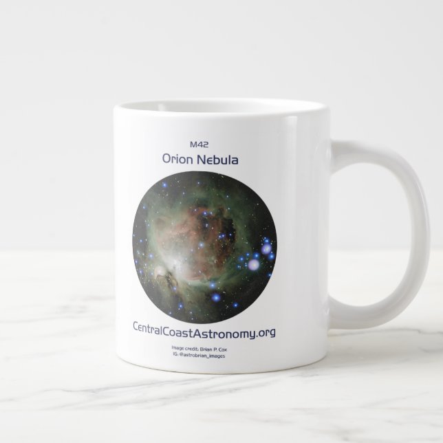 The Orion Nebula by Brian P. Cox - 20oz Mug (Right)