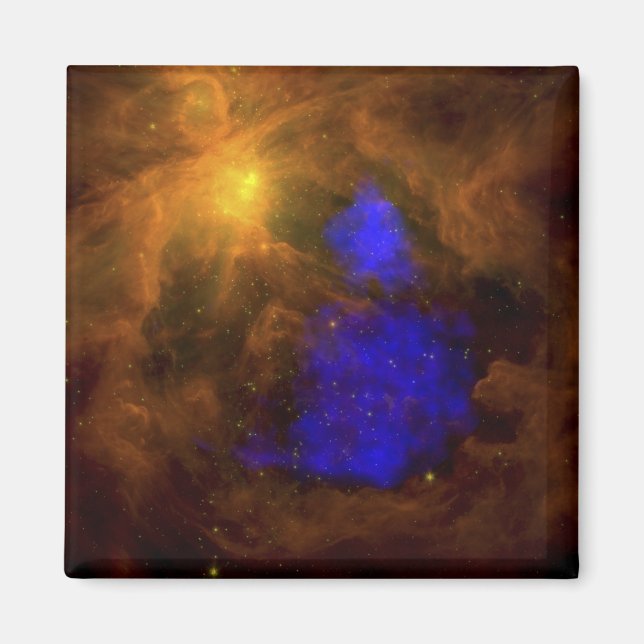The Orion nebula in the infrared Magnet (Front)