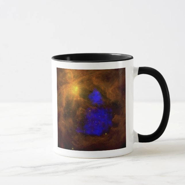 The Orion nebula in the infrared Mug (Right)