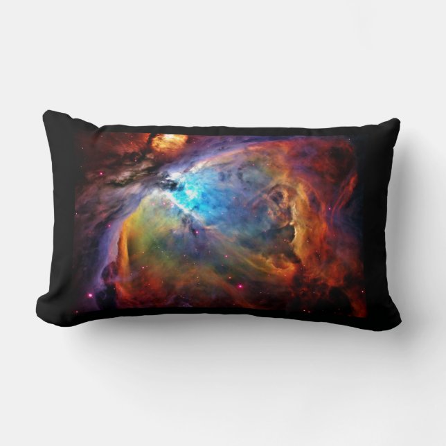 The Orion Nebula Lumbar Pillow (Front)
