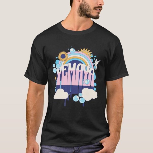 The Orisha Yemaya Ashe  The Goddess Of The Ocean T-Shirt (Front)