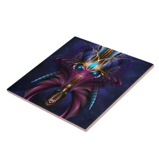 The Orkolon Starfield Ceramic Tile (Side)