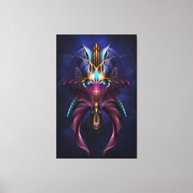 The Orkolon Starfield Stretched Wrapped Canvas Print (Front)