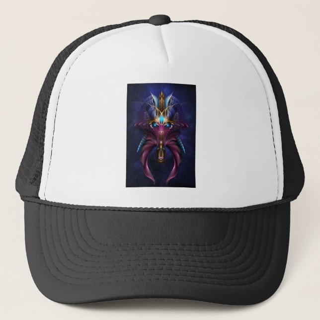 The Orkolon Starfield Trucker Hat (Front)