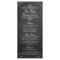 The Ornate Chalkboard Wedding Collection - Menus