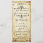 The Ornate Flourish Vintage Wedding Collection Program<br><div class="desc">The Ornate Flourish Vintage Wedding Collection - Program Cards.</div>