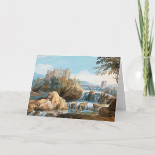 The Orsini Castle Giovanni Battista Busiri Card