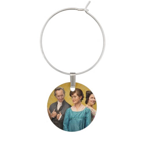 The Other Bennet Sister Wine Charm