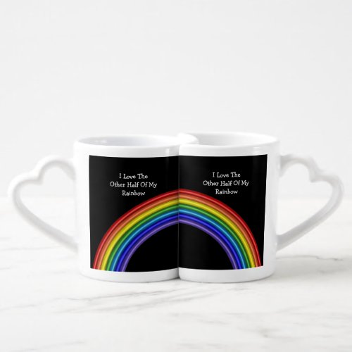 The Other Half Of My Rainbow Coffee Mug Set