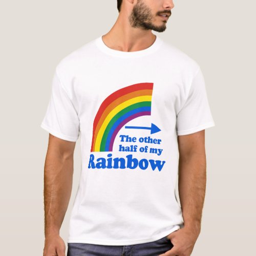 THE OTHER HALF OF MY RAINBOW Left T_Shirt