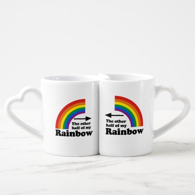 The Other Half of my Rainbow Lover's Coffee Mug (Front Nesting)