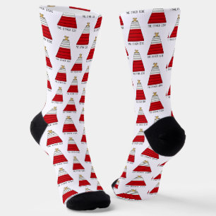 The Other Side - agility funny scared nervous dog Socks