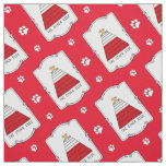 The Other Side - funny dog agility Fabric