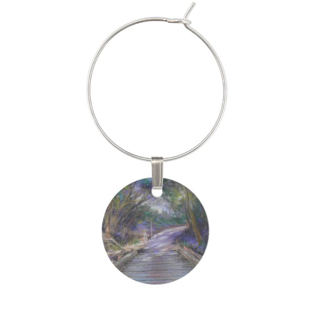 The Other Side: Lansdowne River Wine Charm (Front)