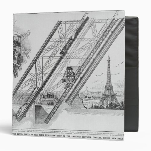 The Otis Elevator in the Eiffel Tower Binder