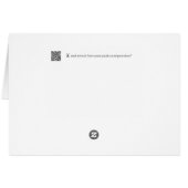 the otter (text editable) cards (Back Horizontal)