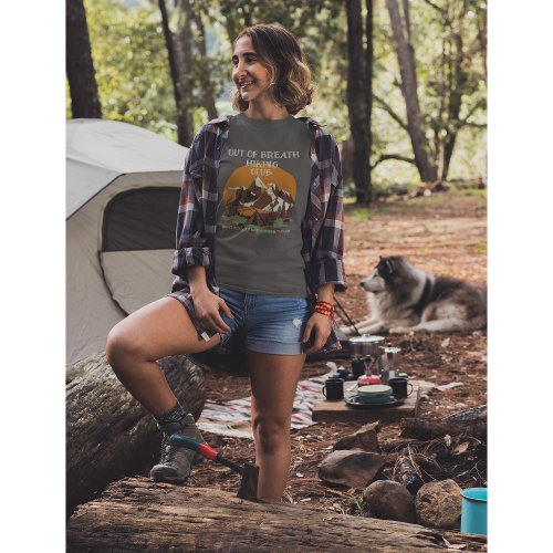 The Out of Breath Hiking Club T_Shirt